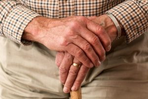 senior citizen on Medicare